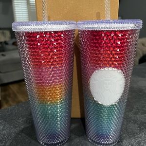 Starbucks rainbow cup . New